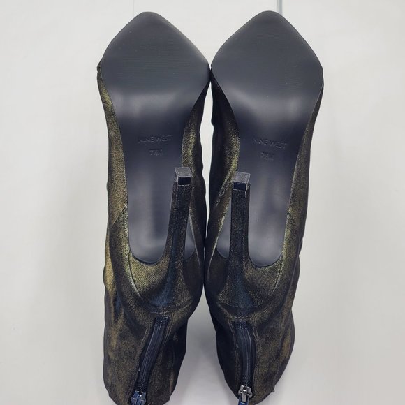 Nine West Shimmery Stiletto Booties - NWOT - Picture 14 of 17